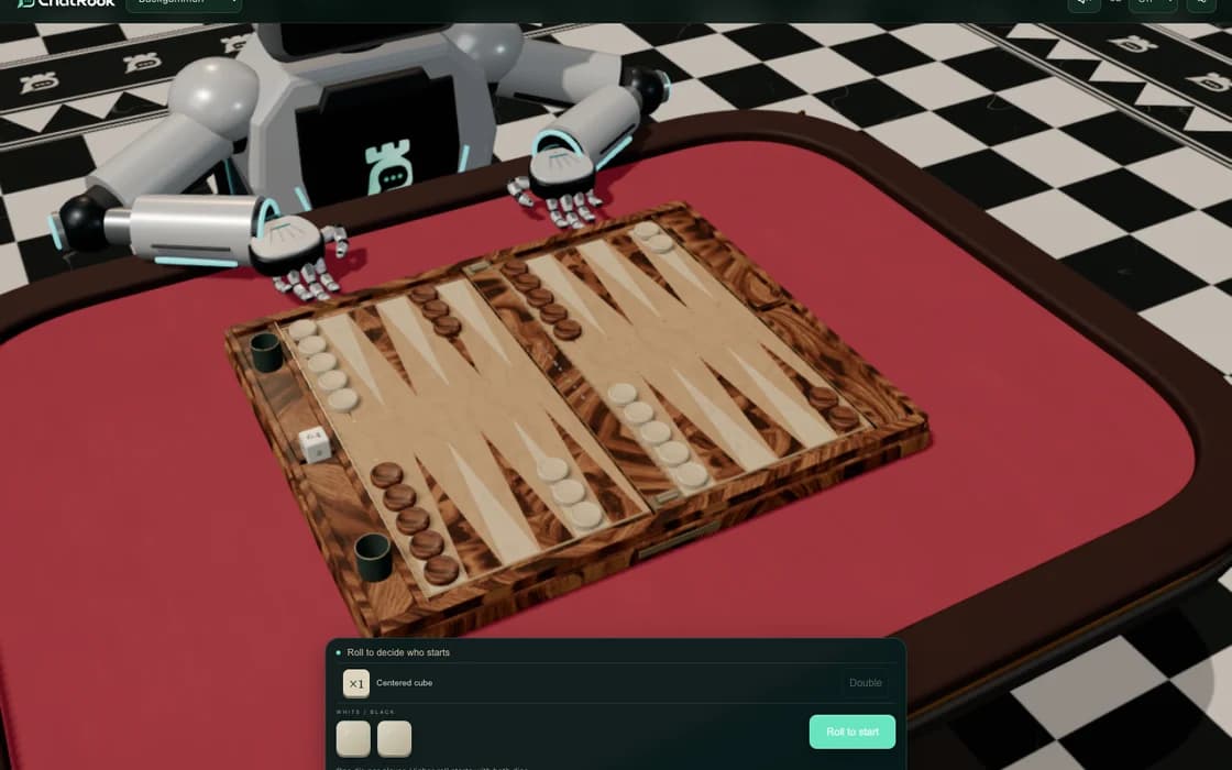 ChatRook Backgammon