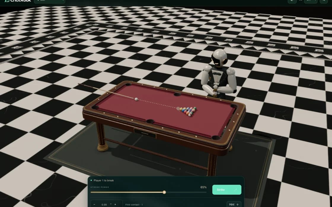 ChatRook 8-ball
