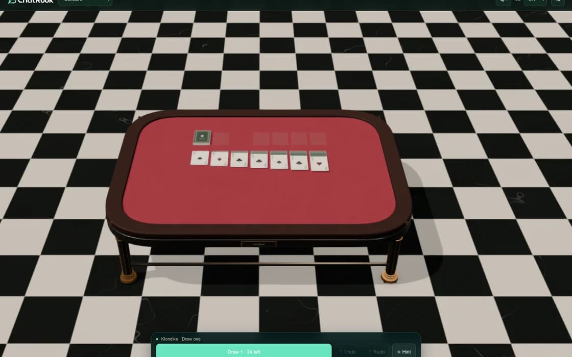 3D solitaire
